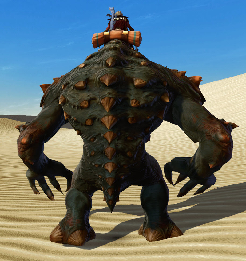 Illustration for article titled Gamble And Win A Rancor Mount In Star Wars: The Old Republic
